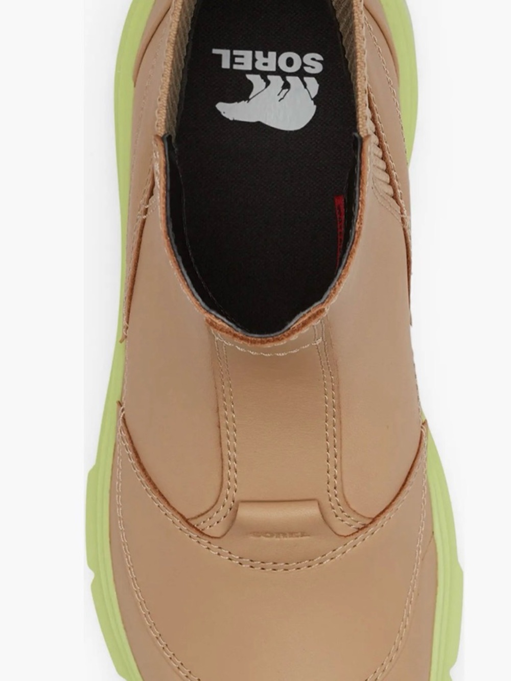 NWT Sorel Caribou Waterproof Chelsea boot 8.5 or 9 canoe green women’s - Picture 3 of 8
